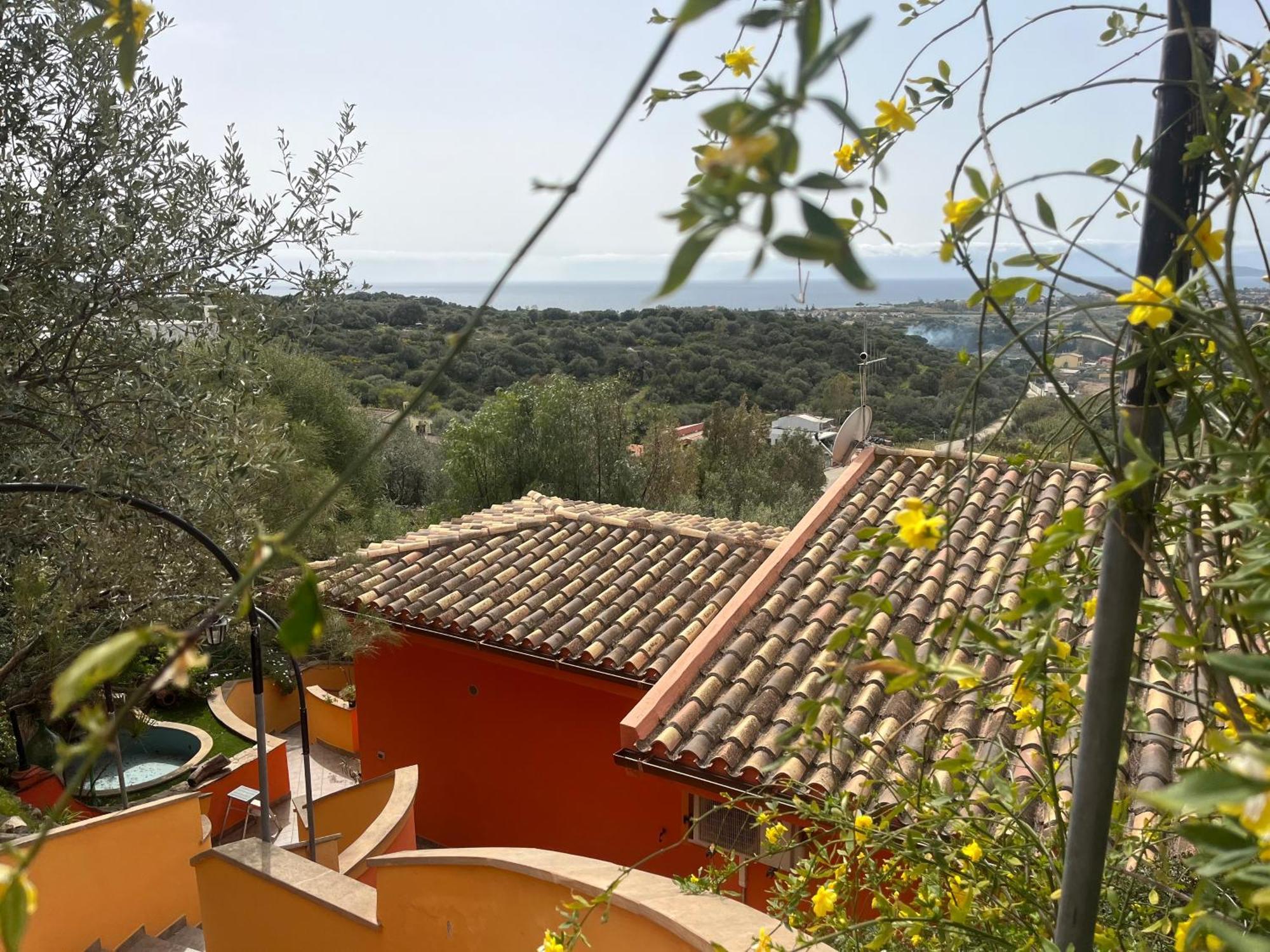 Villa Con Giardino Vista Mare Capitana Exterior photo